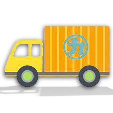 株式会社マルカ 社用トラック イラスト